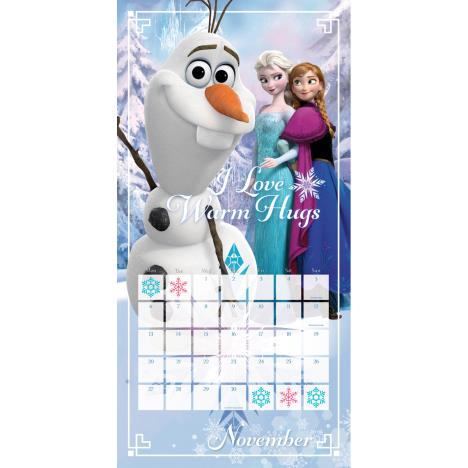 Disney Frozen 2017 Square Calendar Extra Image 2
